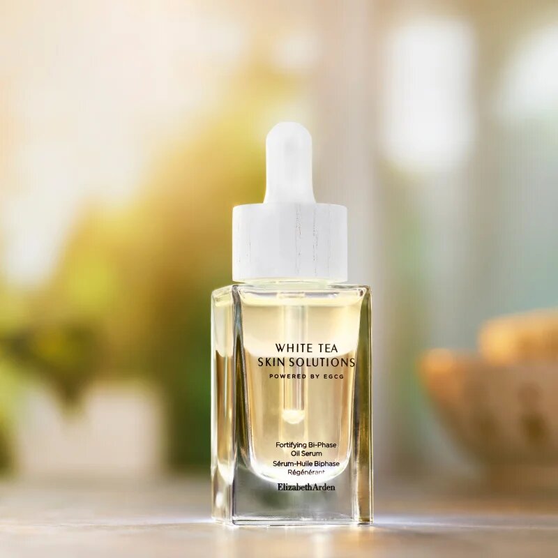 Elizabeth Arden White Tea Skin Solutions Fortifying Bi-phase Oil Serum oljni serum za dvostopenjsko nego kože za ženske 30 ml