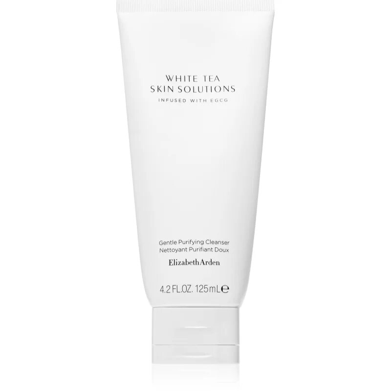 Elizabeth Arden White Tea Skin Solutions Gentle Purifying Cleanser nežna čistilna krema za ženske 125 ml