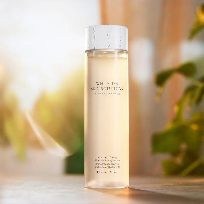 Elizabeth Arden White Tea Skin Solutions Moisture Infusing Bi-phase Toning Lotion vlažilni tonik za dvostopenjsko nego kože za ženske 200 ml