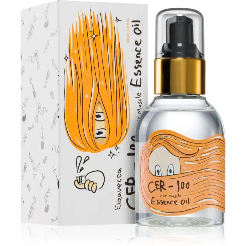 Elizavecca Cer-100 Hair Muscle Essence Oil vlažilno regeneracijsko olje za poškodovane lase 100 ml