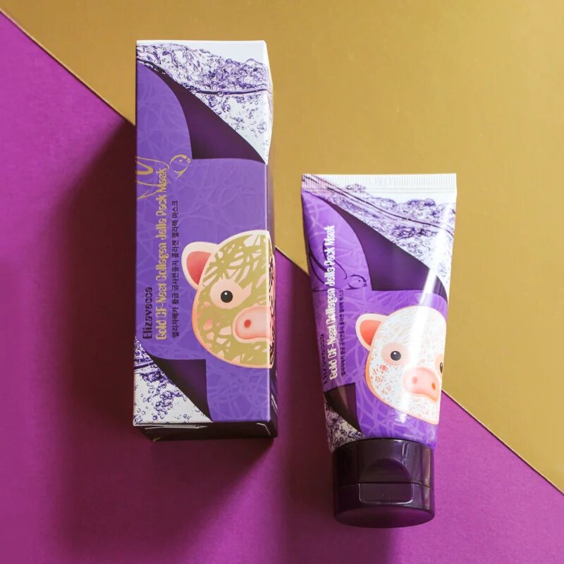 Elizavecca Gold CF-Nest Collagen Gella Pack kolagenska maska proti staranju in za učvrstitev kože 80 ml