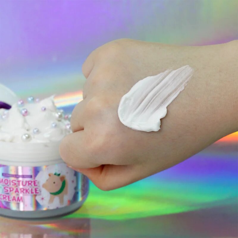 Elizavecca Milky Piggy Moisture Sparkle Cream posvetlitvena vlažilna krema 100 ml