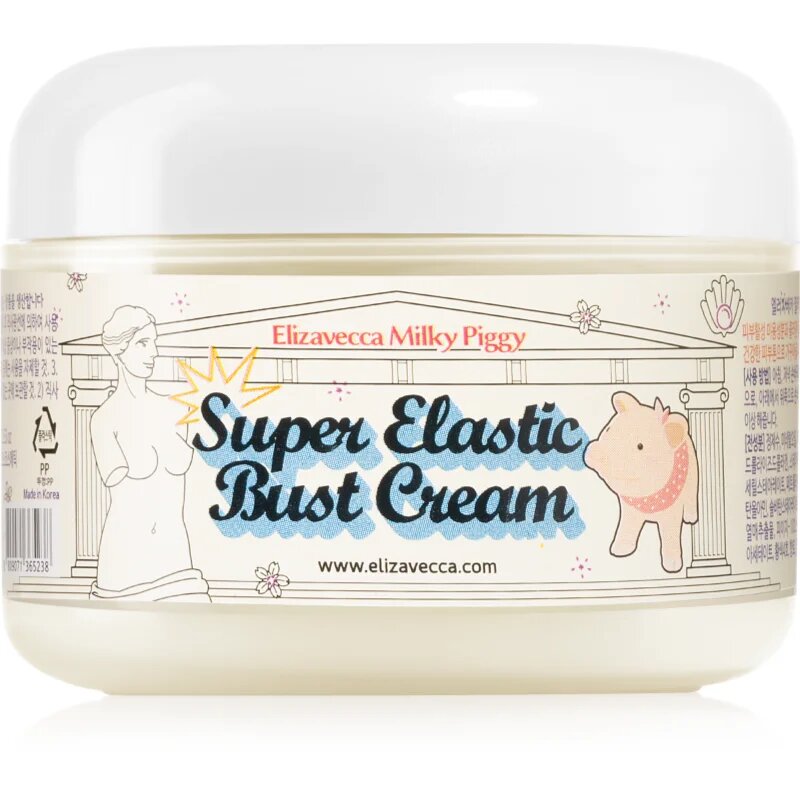 Elizavecca Milky Piggy Super Elastic Bust Cream učvrstitvena krema za prsi s kolagenom 100 g