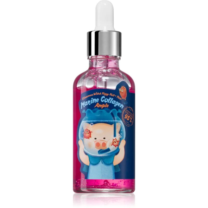 Elizavecca Witch Piggy Hell-Pore Marine Collagen Ample lahki serum z gladilnim učinkom 50 ml