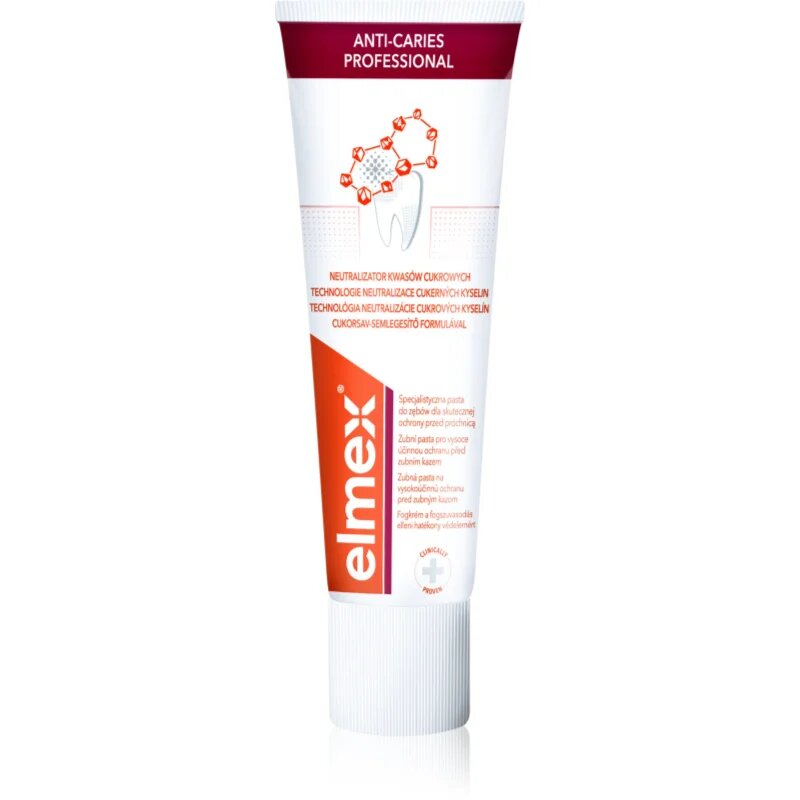 Elmex Anti-Caries Professional zobna pasta ki ščiti pred kariesom 75 ml