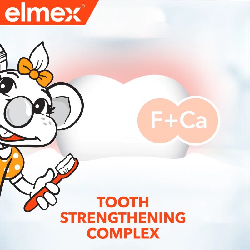 Elmex Caries Protection Kids zobna pasta za otroke 3 x 50 ml