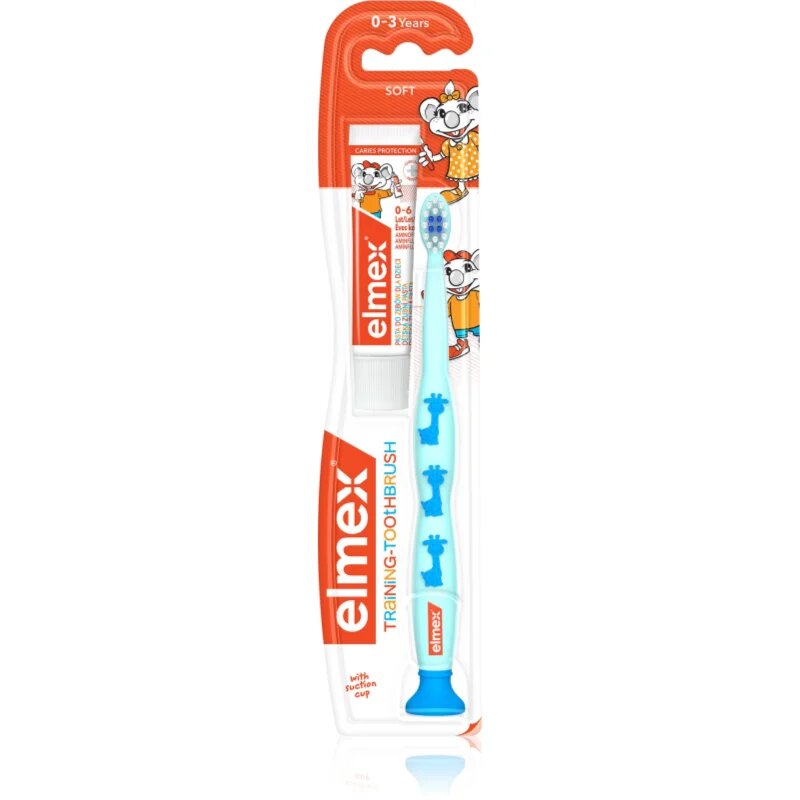Elmex Caries Protection Kids zobna ščetka za otroke soft + mini zobna pasta 1 kos