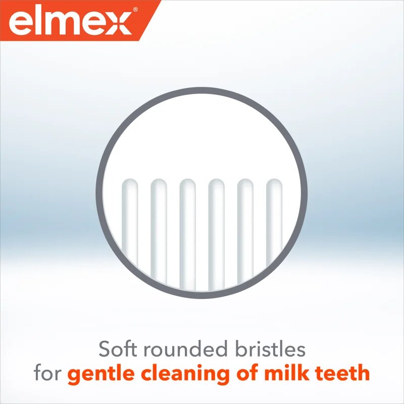 Elmex Children's Toothbrush zobna ščetka za otroke soft 3-6 years 2 kos