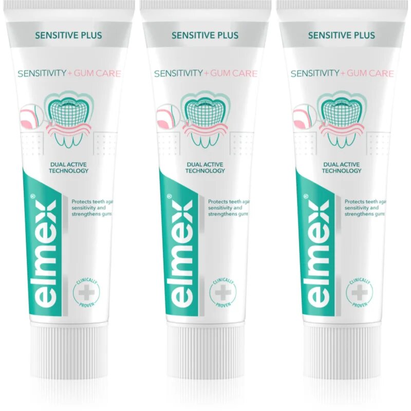 Elmex Sensitive Plus Sensitivity + Gums set za zobe