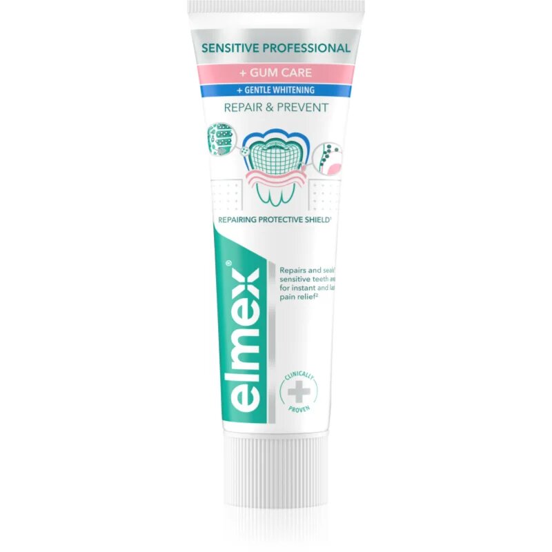 Elmex Sensitive Professional Repair & Prevent White zobna pasta 75 ml