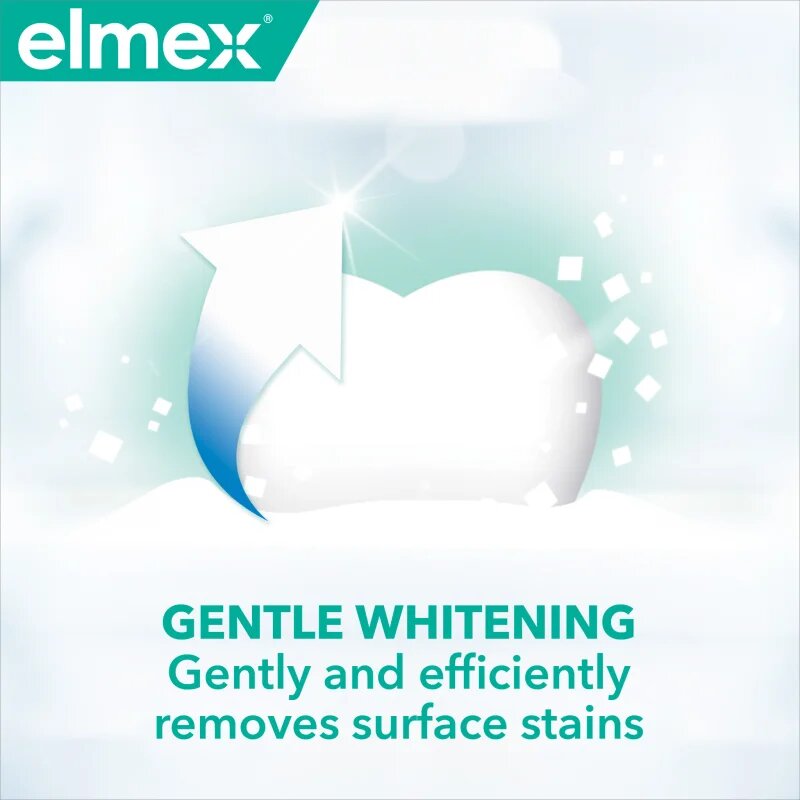 Elmex Sensitive Protection Gentle White zobna pasta za naravno bele zobe 75 ml