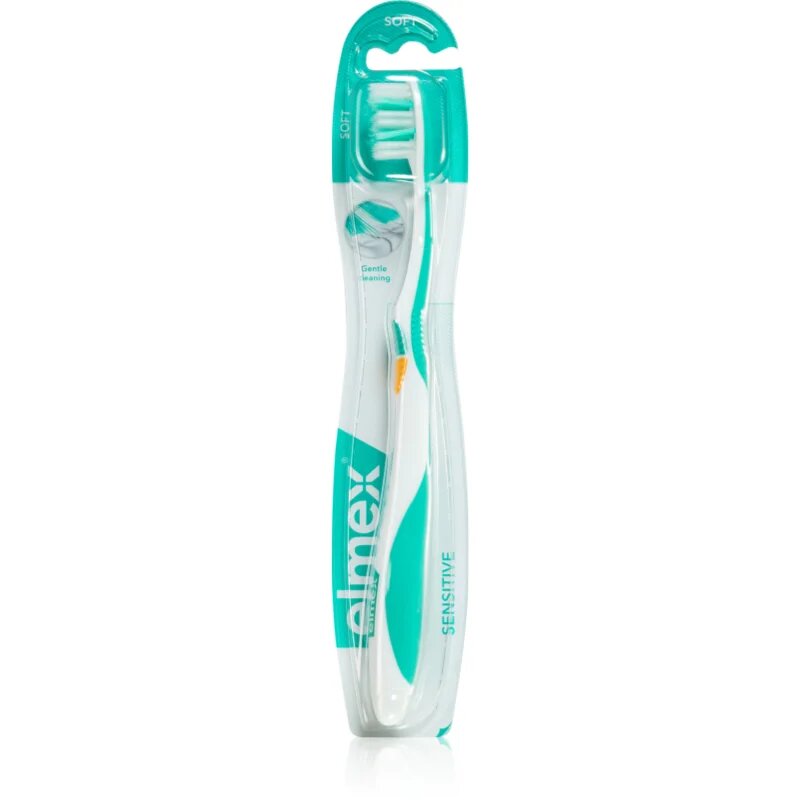 Elmex Sensitive zobna ščetka ekstra soft Green & Yellow 1 kos