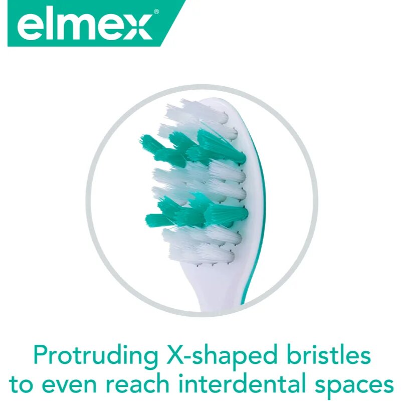 Elmex Sensitive zobna ščetka ekstra soft Green & Yellow 1 kos