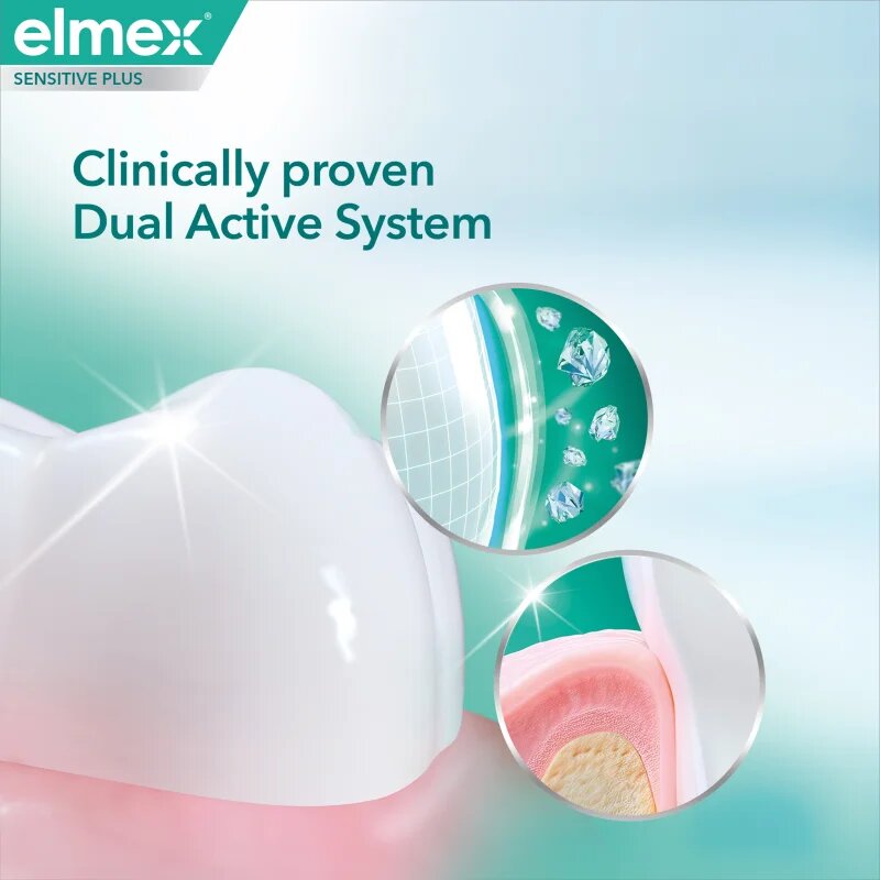 Elmex Sensitivity + Gum Strenght Whitening zobna pasta za občutljive zobe 75 ml