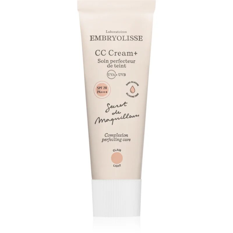 Embryolisse CC Cream + vlažilna CC krema SPF 20 odtenek Light 30 ml