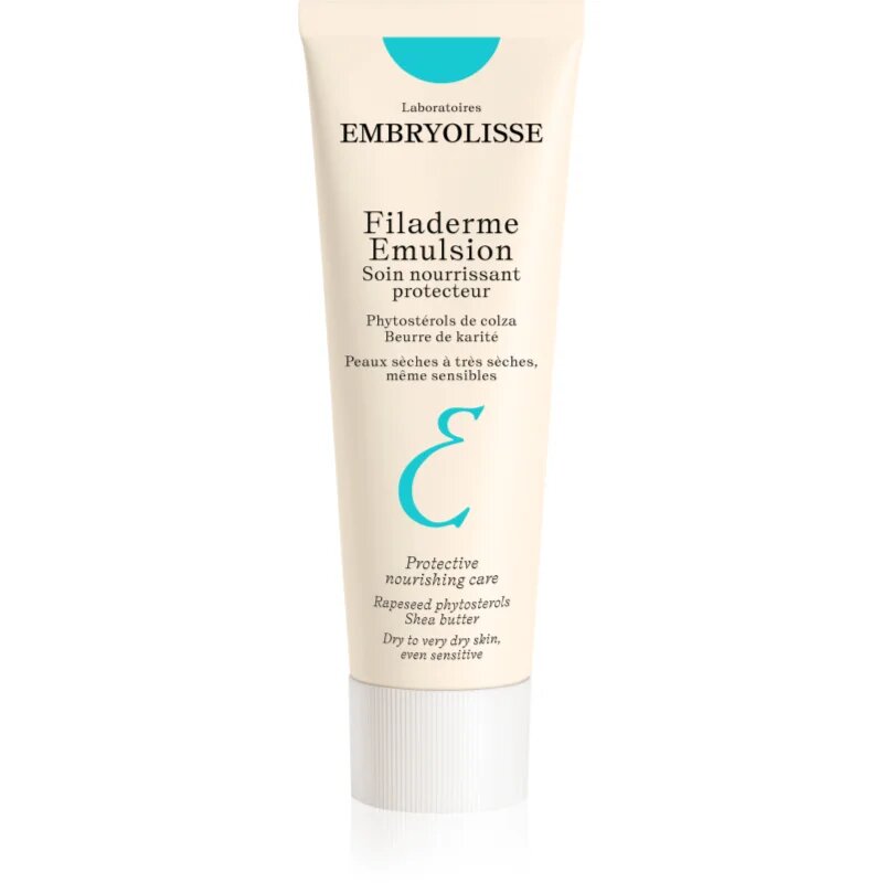 Embryolisse Filaderme Émulsion pomirjevalna in vlažilna emulzija za suho in netolerantno kožo 75 ml