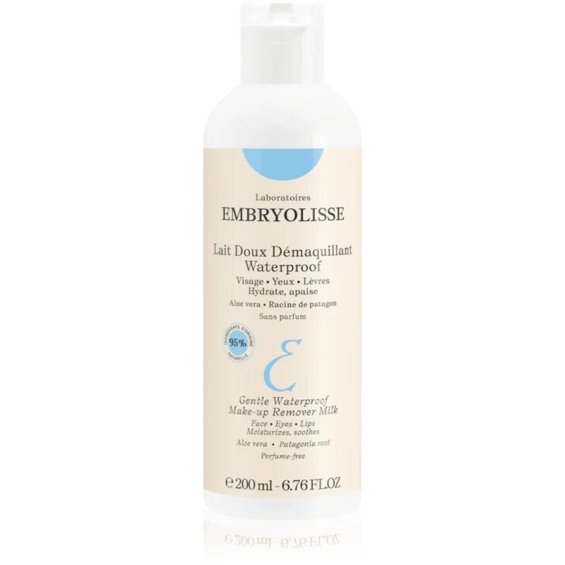 Embryolisse Lait Doux Démaquillant Waterproof vlažilno mleko za odstranjevanje ličil za vse tipe kože 200 ml