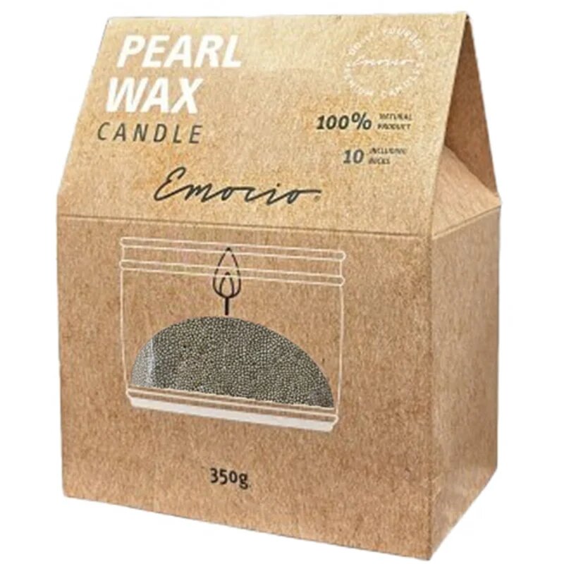 Emocio Pearl Wax Green sveča 350 g