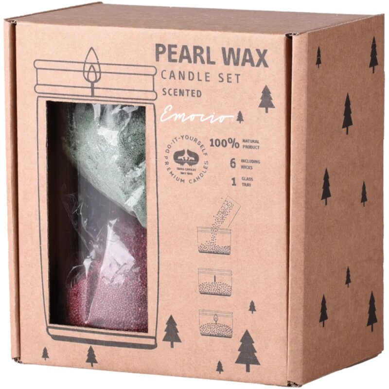 Emocio Pearl Wax Set darilni set 500 g