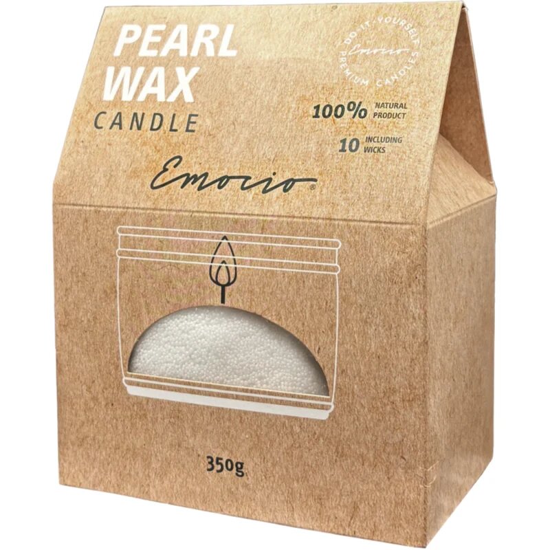 Emocio Pearl Wax White sveča 350 g