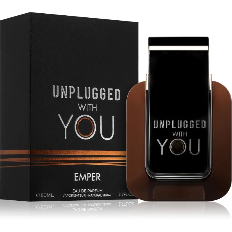 Emper Unplugged With You parfumska voda za moške 80 ml