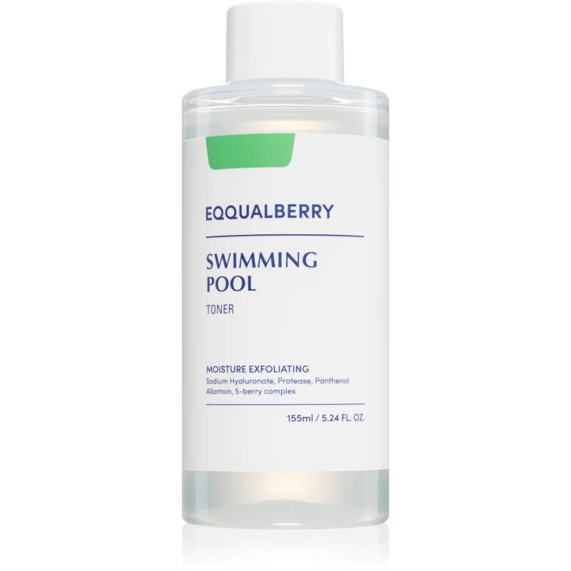 EQQUALBERRY Swimming Pool Toner vlažilni tonik z učinkom eksfoliacije 155 ml