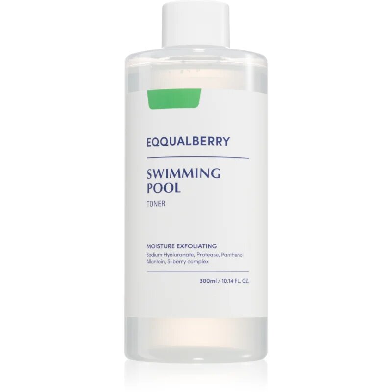 EQQUALBERRY Swimming Pool Toner vlažilni tonik z učinkom eksfoliacije 300 ml