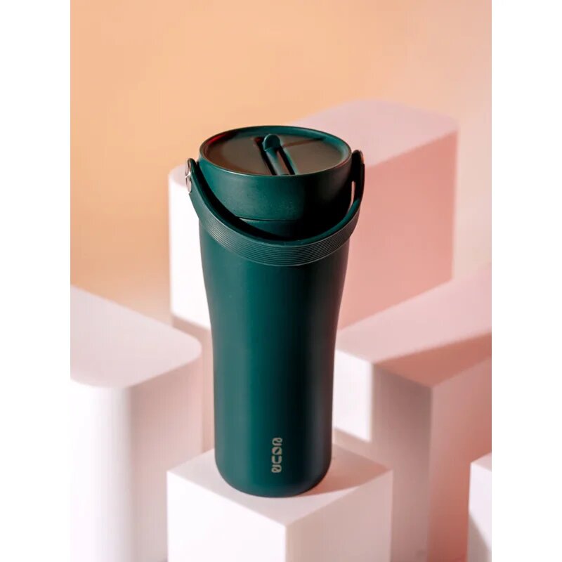 EQUA Carry Cup skodelica iz nerjavečega jekla termo Forest Green 1 kos