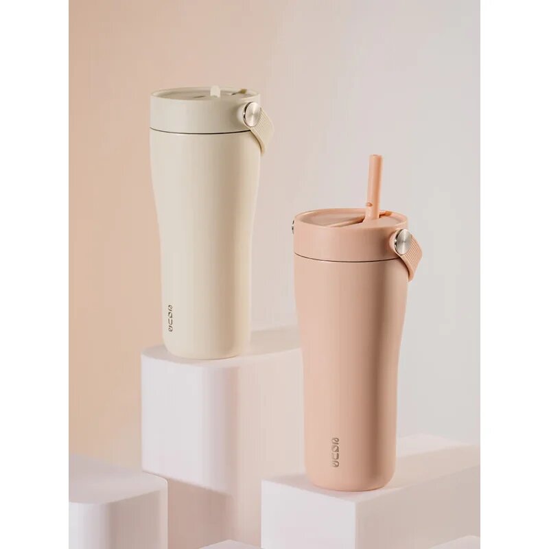 EQUA Carry Cup skodelica iz nerjavečega jekla termo Sand 1 kos
