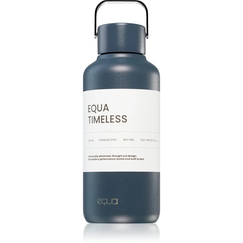 EQUA Timeless steklenica za vodo iz nerjavnega jekla majhna barva Navy 1 kos