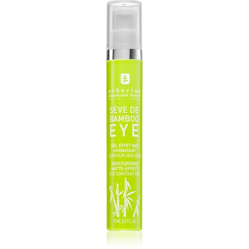 Erborian Bamboo vlažilni gel za predel okoli oči z mat učinkom 15 ml