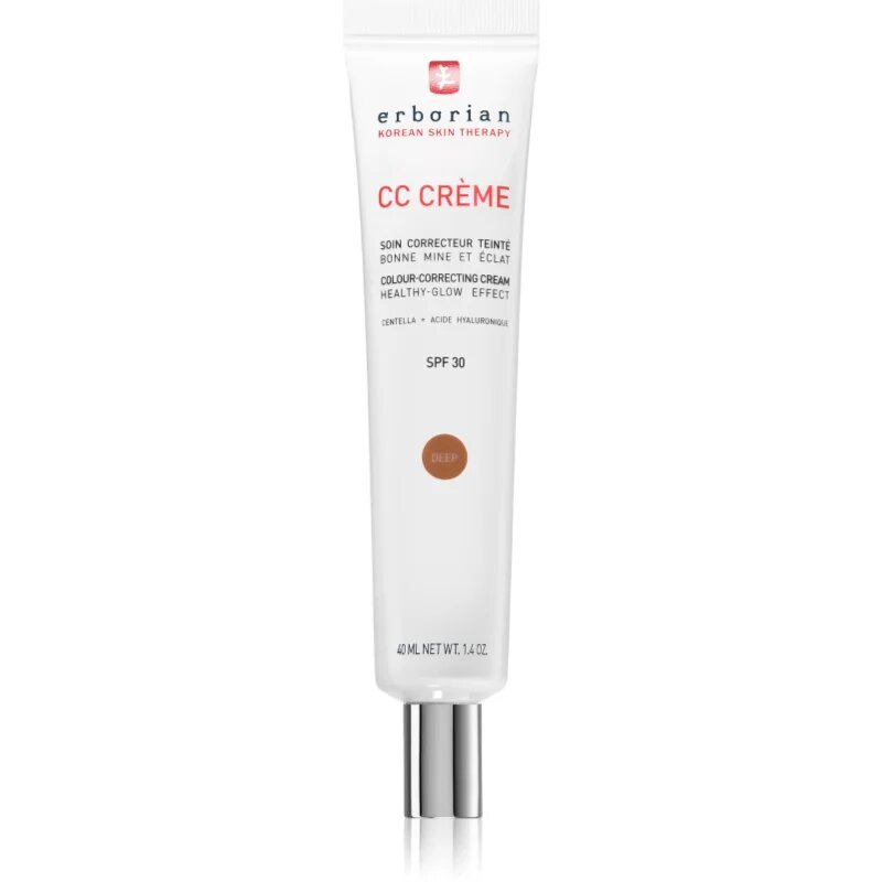 Erborian CC Crème Centella Asiatica CC krema za poenoten ten kože SPF 30 odtenek Deep 40 ml
