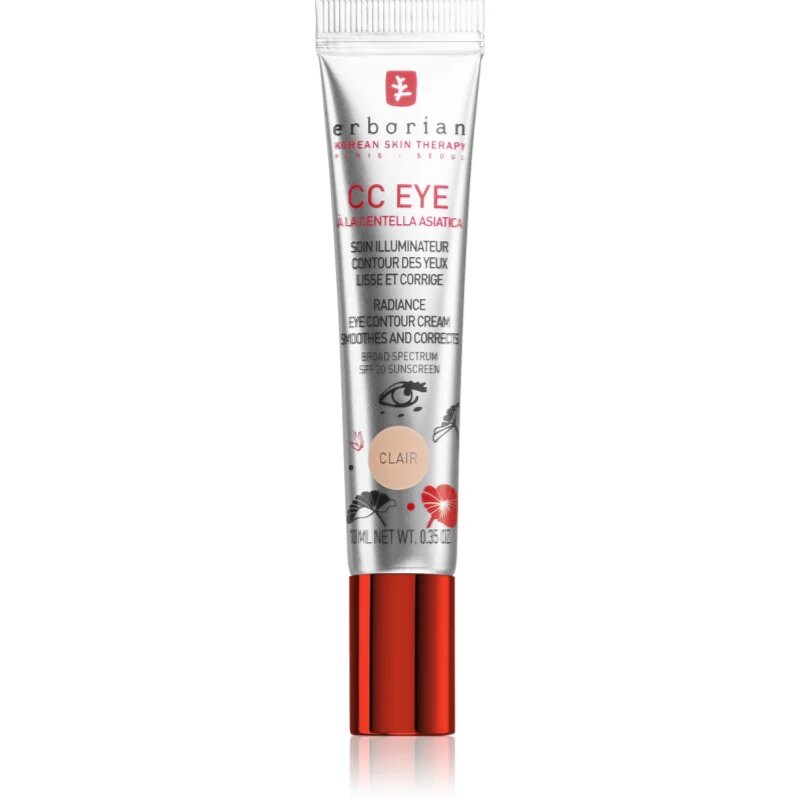Erborian CC Eye tonirana krema za okolico oči z gladilnim učinkom SPF 20 odtenek Claire 10 ml