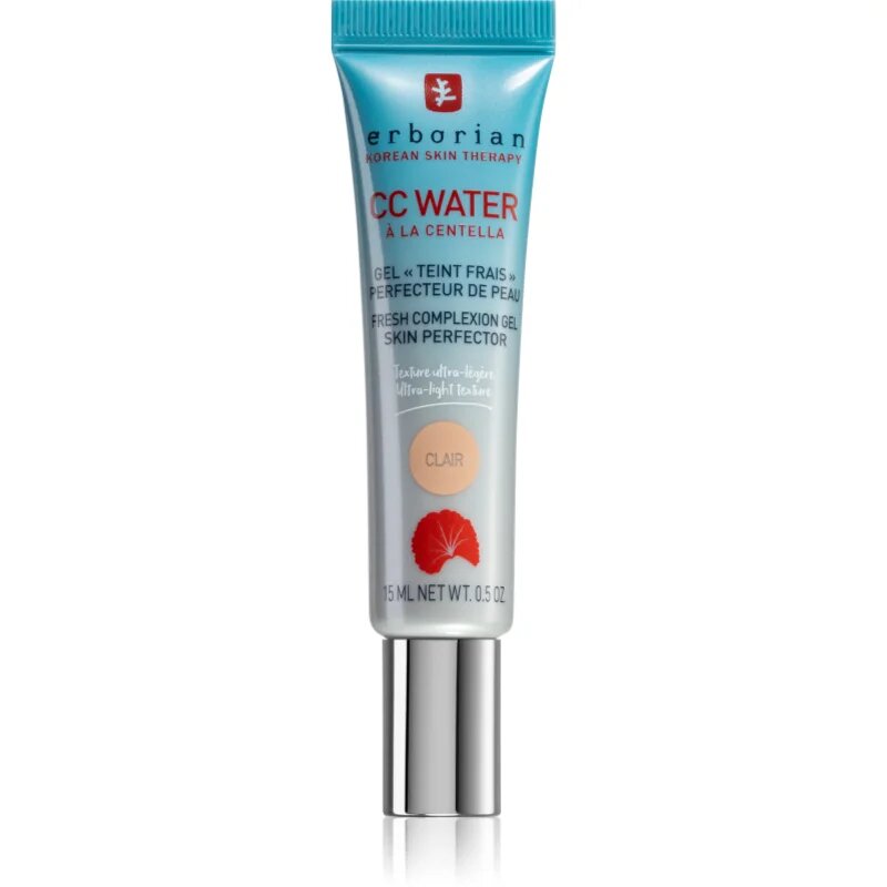 Erborian CC Water lahki tonirani fluid majhno pakiranje odtenek Clair 15 ml