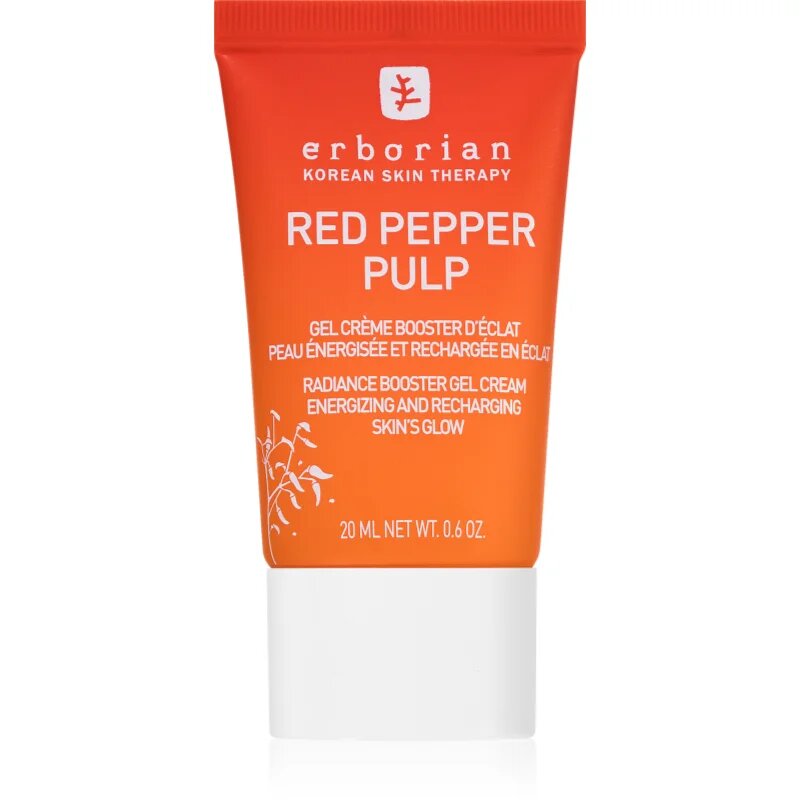 Erborian Red Pepper lahka gelasta krema za osvetljevanje kože in hidratacijo 20 ml