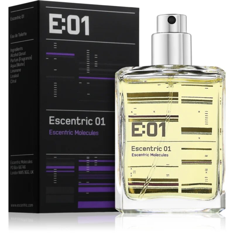 Escentric Molecules Escentric 01 toaletna voda uniseks 30 ml