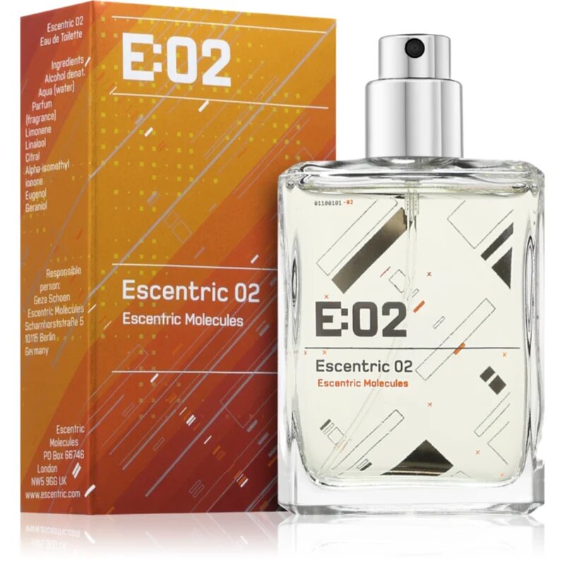 Escentric Molecules Escentric 02 toaletna voda uniseks 30 ml