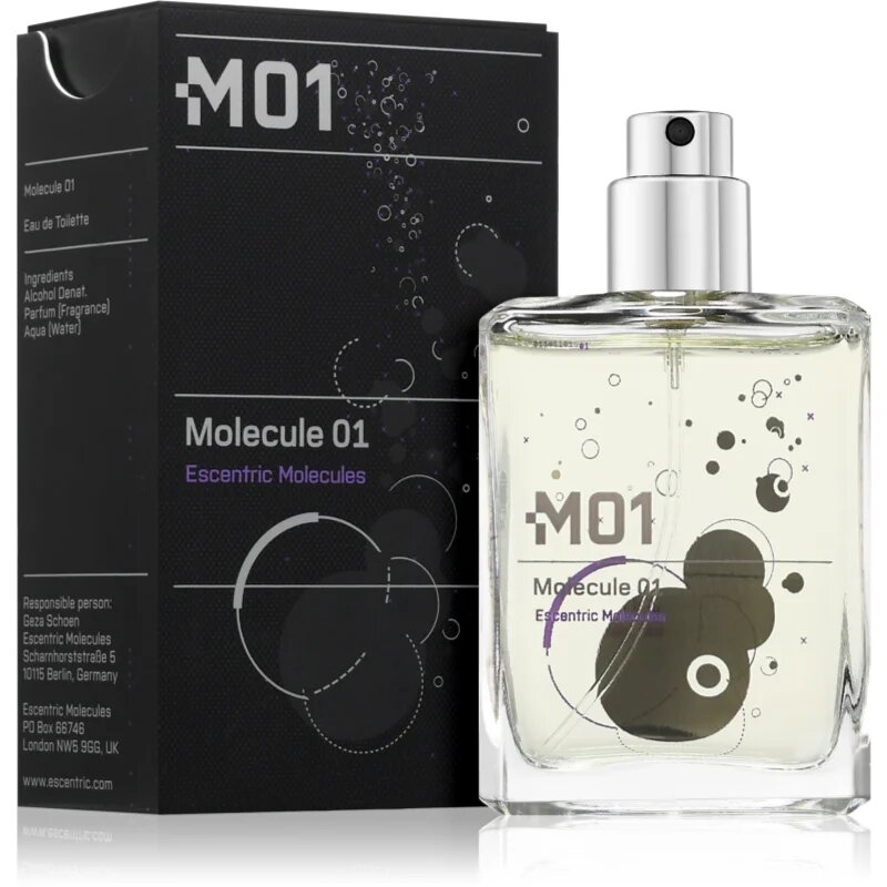 Escentric Molecules Molecule 01 toaletna voda uniseks + Case 30 ml