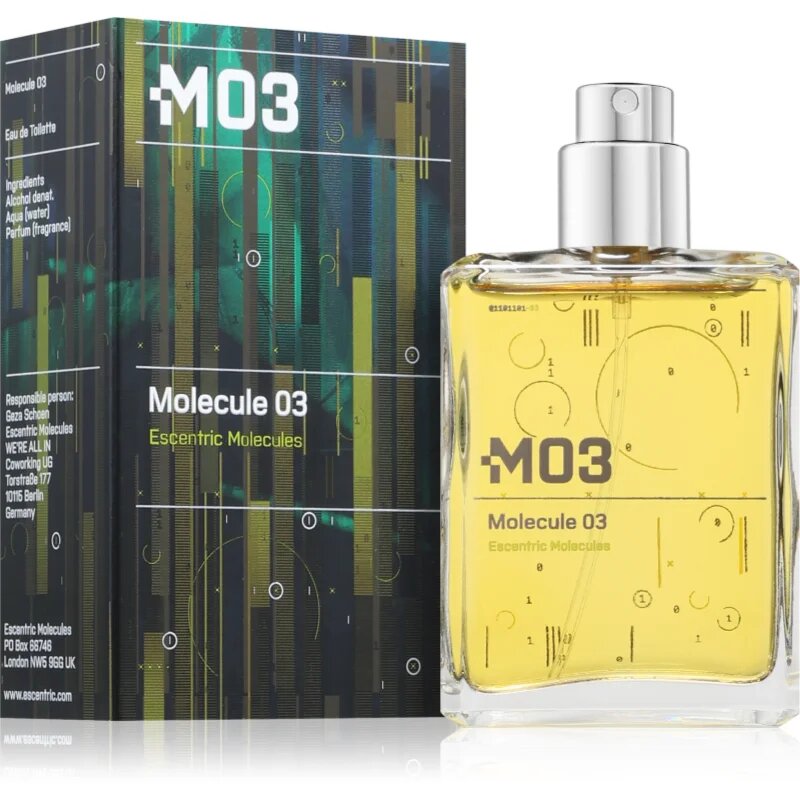 Escentric Molecules Molecule 03 toaletna voda uniseks 30 ml