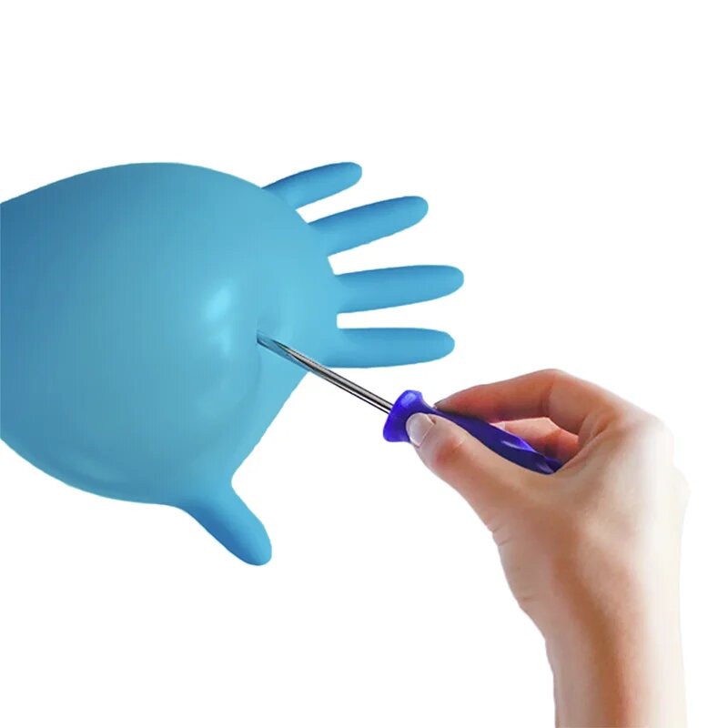Espeon Nitril Ideal3 Blue rokavice iz nitrila brez pudra velikost M 100 kos