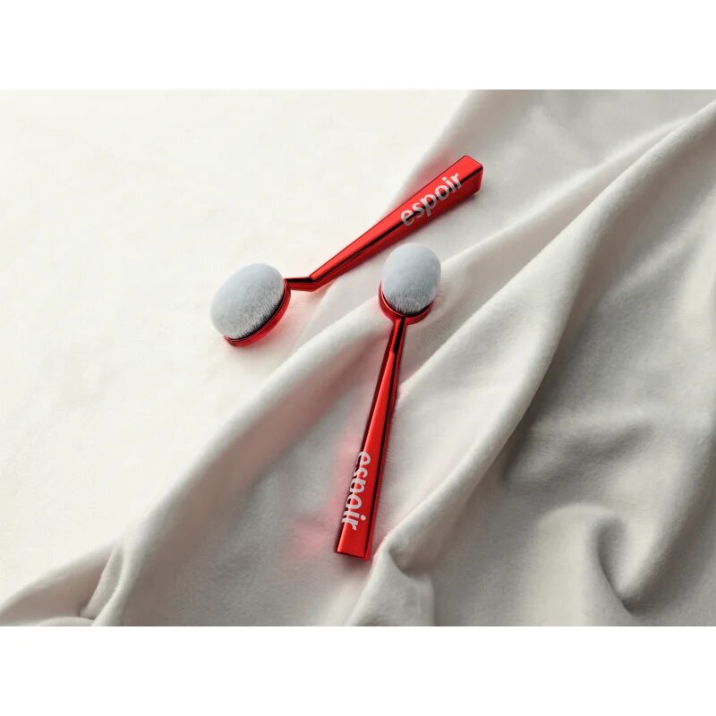 espoir Super Soft Face Brush okrogel čopič za make-up in podlago 1 kos