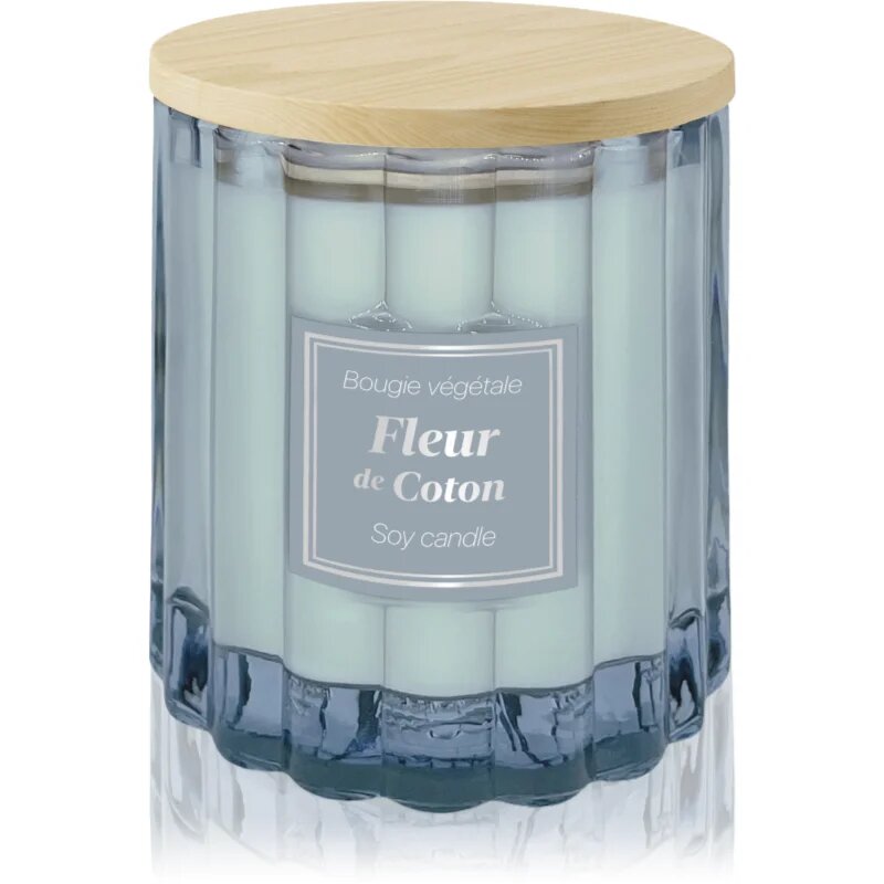 Esprit Provence Fleur De Coton dišeča sveča s pokrovčkom 100 g