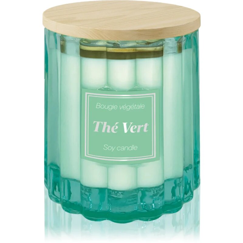 Esprit Provence Thé Vert dišeča sveča s pokrovčkom 100 g