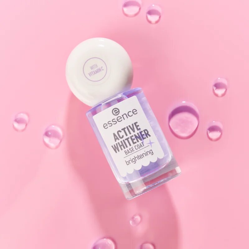 essence Active Whitener Base Coat podlaga za lak z učinkom beljenja 8 ml