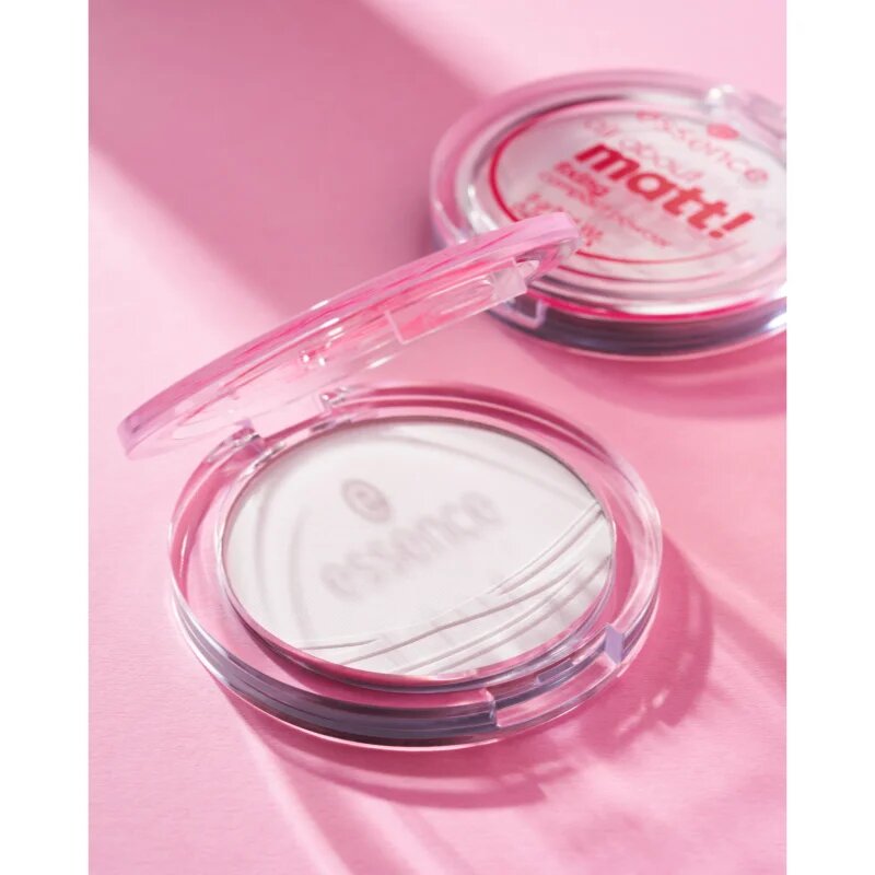 essence All About Matt! transparentni kompaktni puder 8 g
