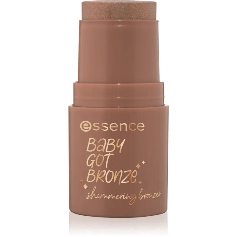 essence baby got bronze posvetlitveni bronzer z bleščicami odtenek 20 Holiday Glow 5.5 g
