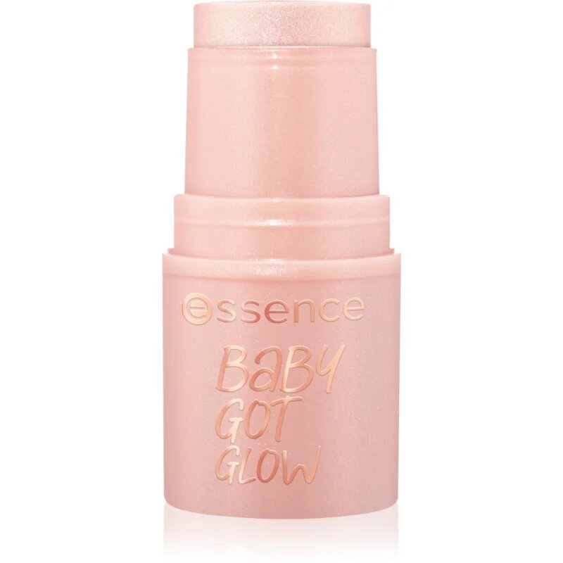 essence BABY GOT GLOW paličica za osvetljevanje za bleščeč sijaj odtenek 20 Rosy Glaze 5.5 g