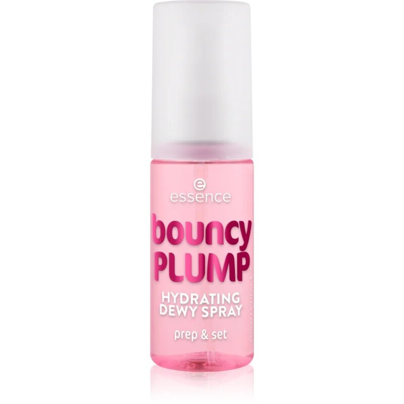 essence bouncy PLUMP pršilo za fiksiranje make-upa z vlažilnim učinkom 50 ml