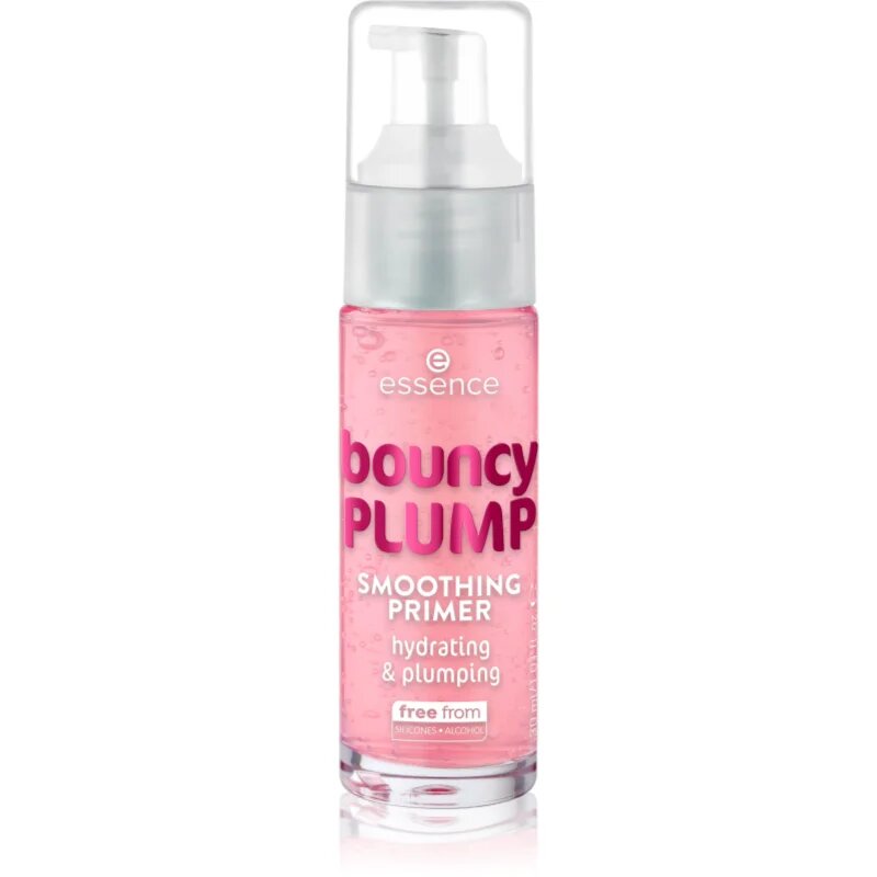 essence bouncy PLUMP vlažilna podlaga za make-up za posvetlitev in zgladitev kože 30 ml