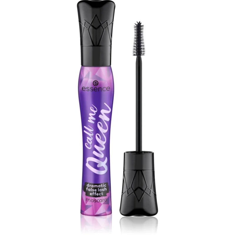 essence call me QUEEN maskara z učinkom umetnih trepalnic odtenek Black 115 ml